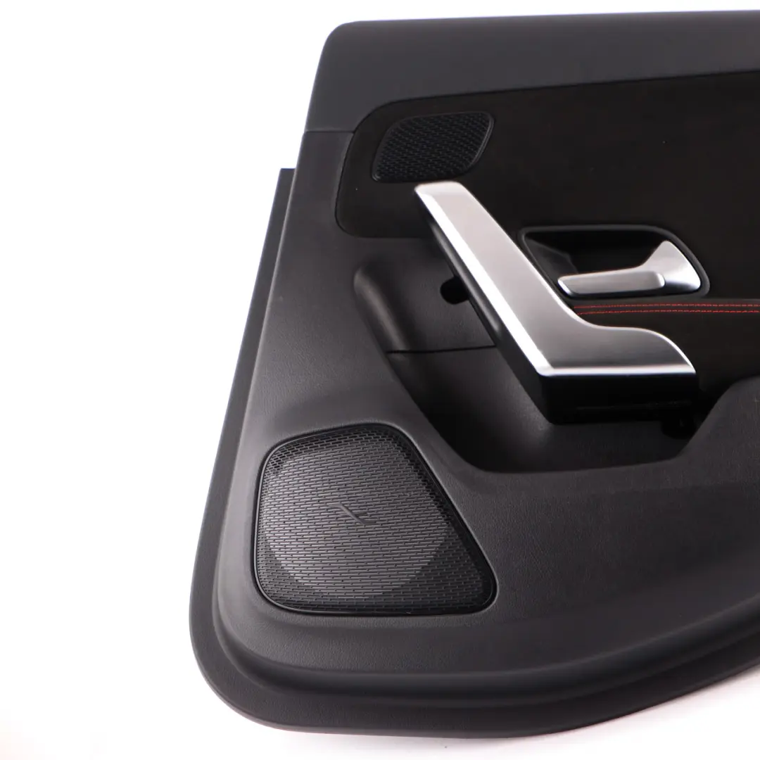 Door Card Mercedes W177 Right O/S Trim Panel Cover Microfiber Black to Rear with Part number A1777301202 Rear Door Card Mercedes W177 Right O/S Trim Panel Cover Microfiber Black - SKU A1777301202 - Part number A1777301202