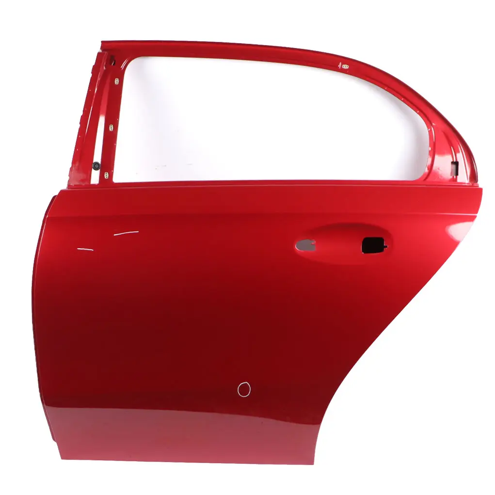 Door Rear Left N/S A-Class Patagonia Red Metallic - 993 to Mercedes W177 with Part number A1777301300 Mercedes W177 Door Rear Left N/S A-Class Patagonia Red Metallic - 993 - SKU A1777301300-PTR - Part number A1777301300