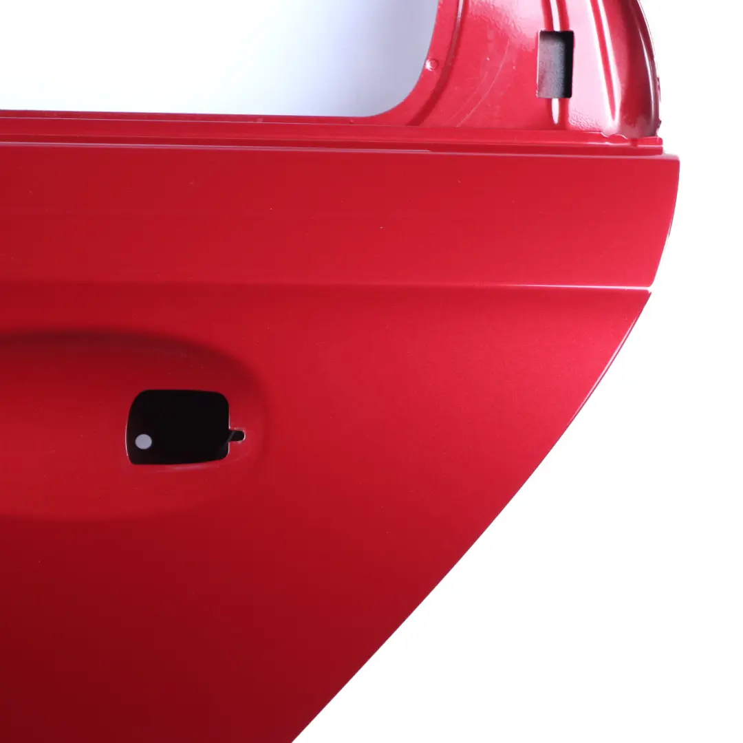 Door Rear Left N/S A-Class Patagonia Red Metallic - 993 to Mercedes W177 with Part number A1777301300 Mercedes W177 Door Rear Left N/S A-Class Patagonia Red Metallic - 993 - SKU A1777301300-PTR - Part number A1777301300
