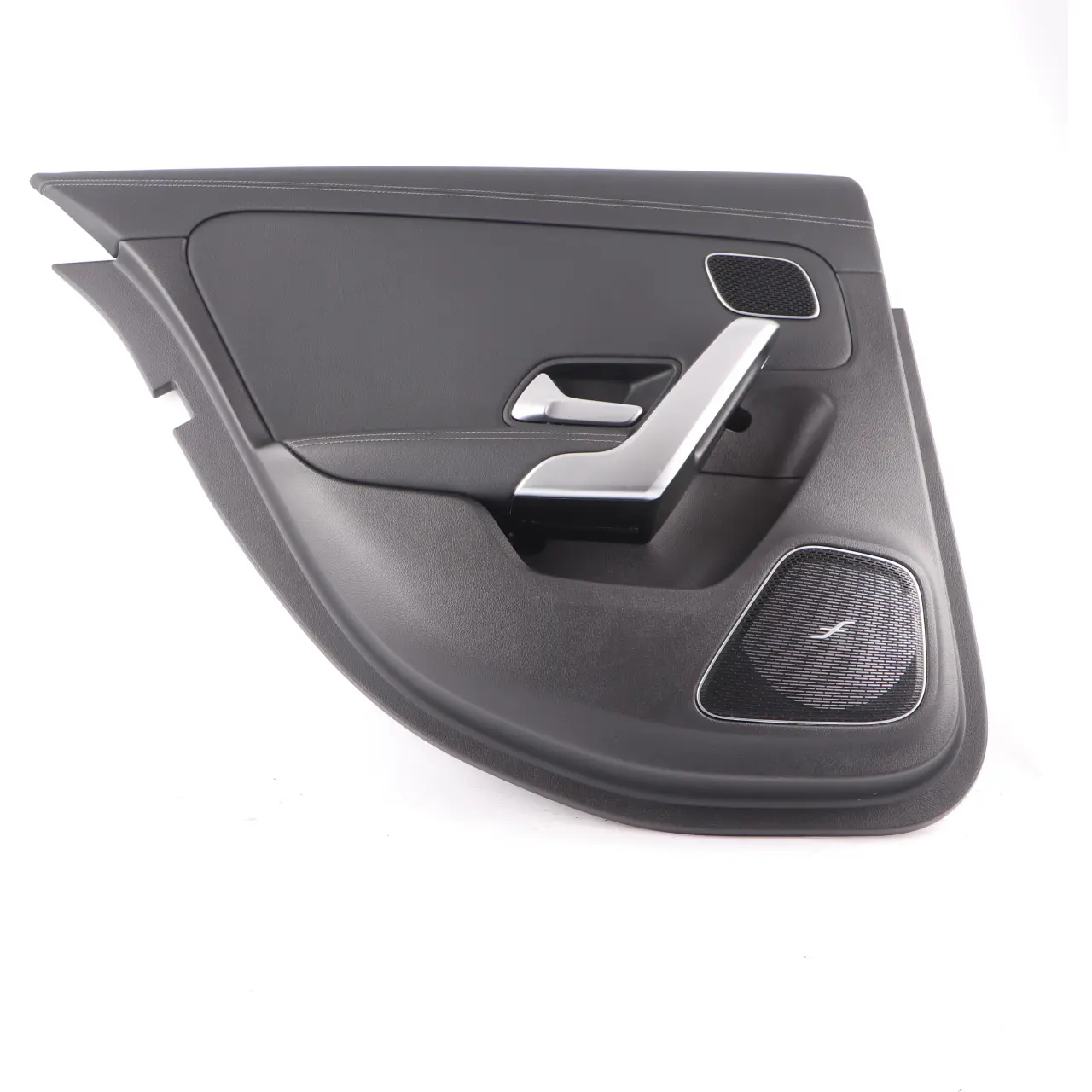 Scheda porta posteriore Mercedes W177 sinistra Rivestimento pannello pelle nero