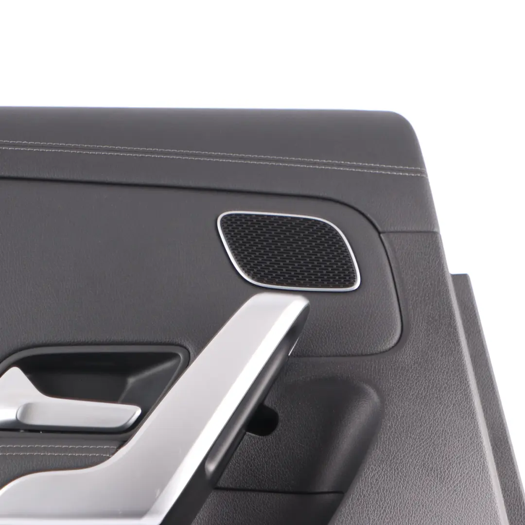 Scheda porta posteriore Mercedes W177 sinistra Rivestimento pannello pelle nero per con numero di parte A1777301302 Scheda porta posteriore Mercedes W177 sinistra Rivestimento pannello pelle nero - SKU A1777301302 - Numero di parte A1777301302