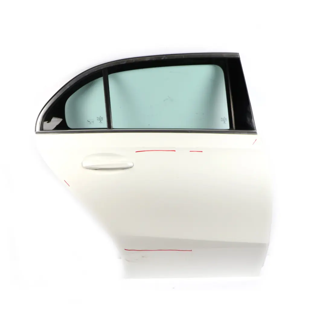 Door Rear Right O/S A-Class Polar White - 149 to Mercedes W177 with Part number A1777301400 Mercedes W177 Door Rear Right O/S A-Class Polar White - 149 - SKU A1777301400-POL - Part number A1777301400