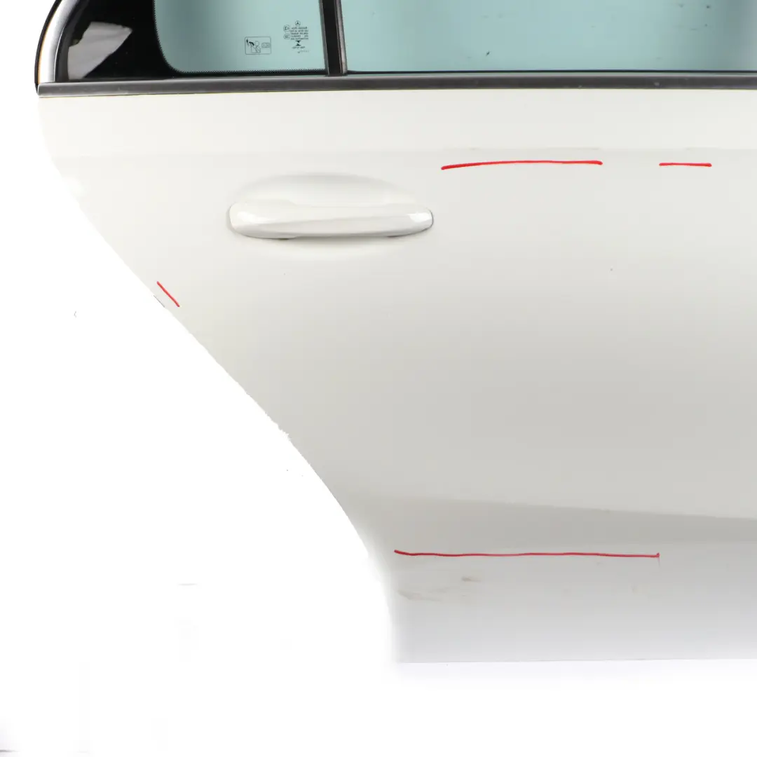 Door Rear Right O/S A-Class Polar White - 149 to Mercedes W177 with Part number A1777301400 Mercedes W177 Door Rear Right O/S A-Class Polar White - 149 - SKU A1777301400-POL - Part number A1777301400