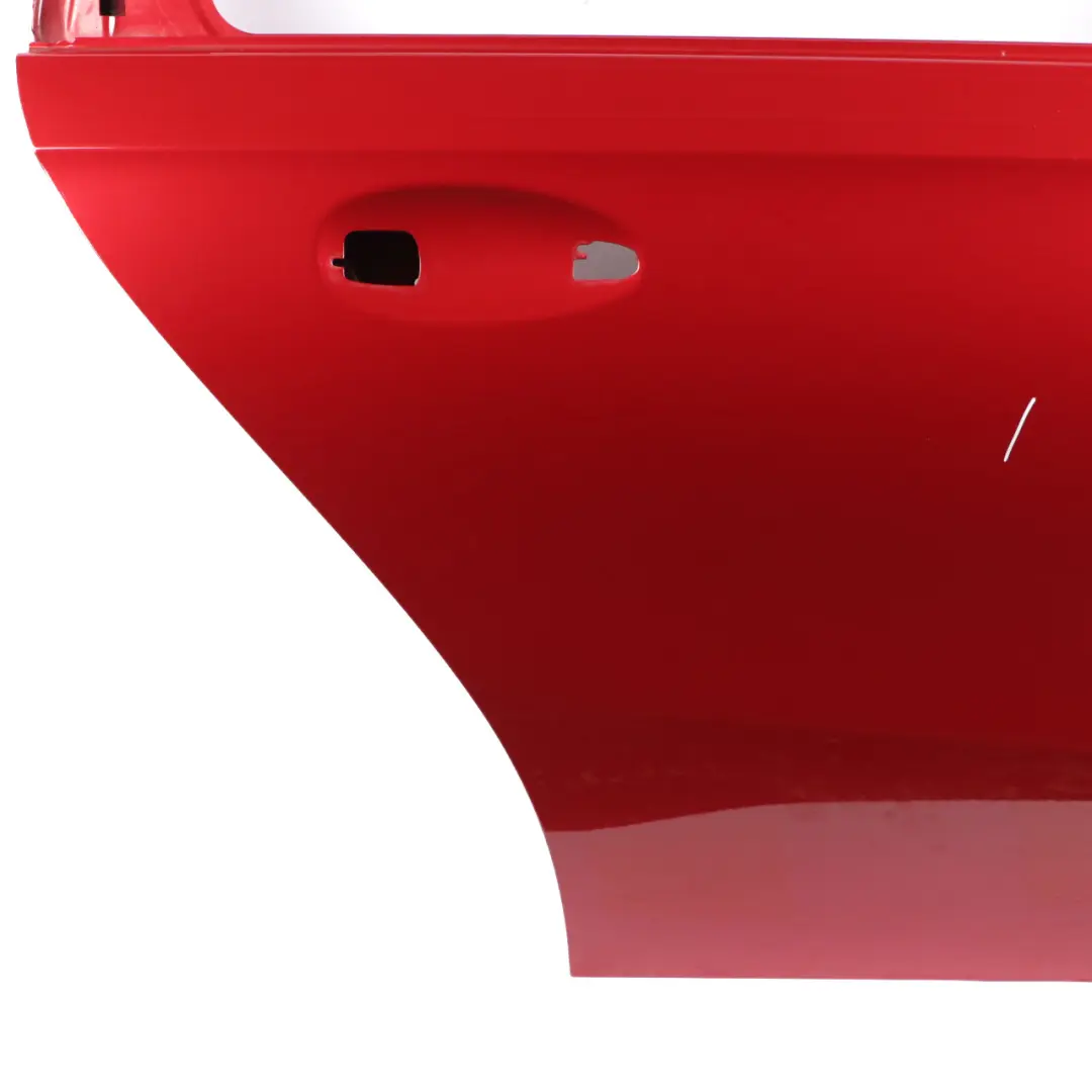 Door Rear Right O/S A-Class Patagonia Red Metallic - 993 to Mercedes W177 with Part number A1777301400 Mercedes W177 Door Rear Right O/S A-Class Patagonia Red Metallic - 993 - SKU A1777301400-PTR - Part number A1777301400