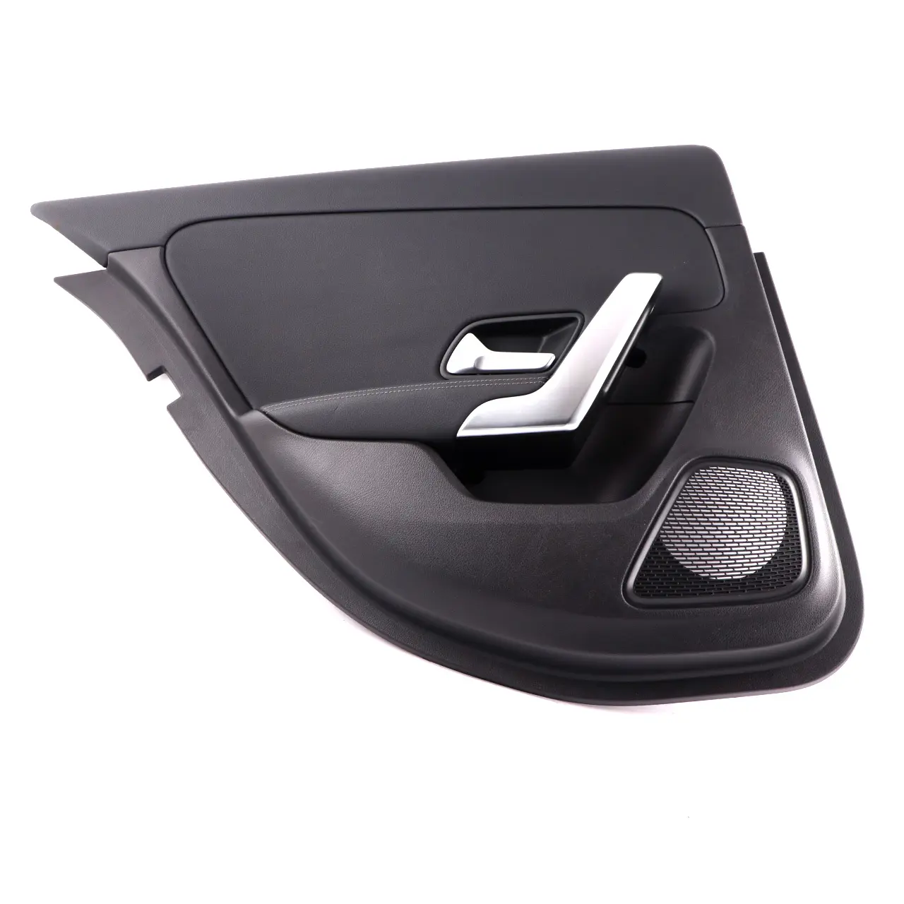 Tarjeta puerta trasera Mercedes W177 Izquierda Recorte Cubierta Cuero Negro