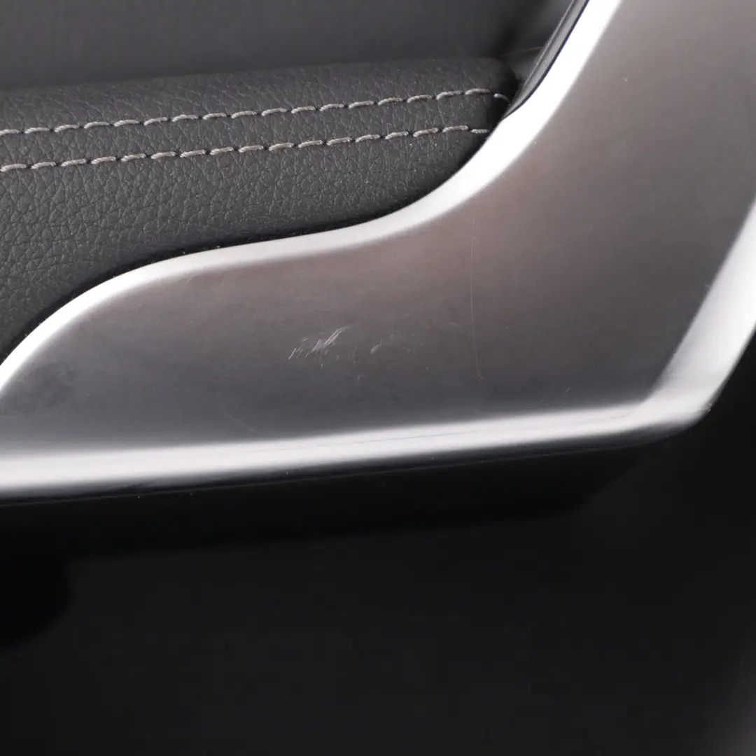 Mercedes W177 Boczek Tapicerka Drzwi Tył Lewy Skóra Czarna - SKU A1777303100 - Numer Części A1777303100