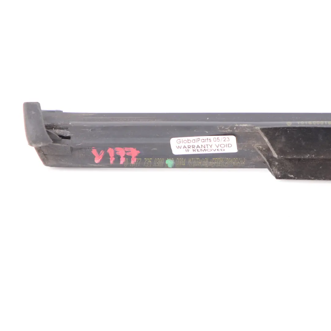 Mercedes W177 Door Window Trim Strip Moulding Rear Left N/S Chrome - SKU A1777350300 - Part number A1777350300