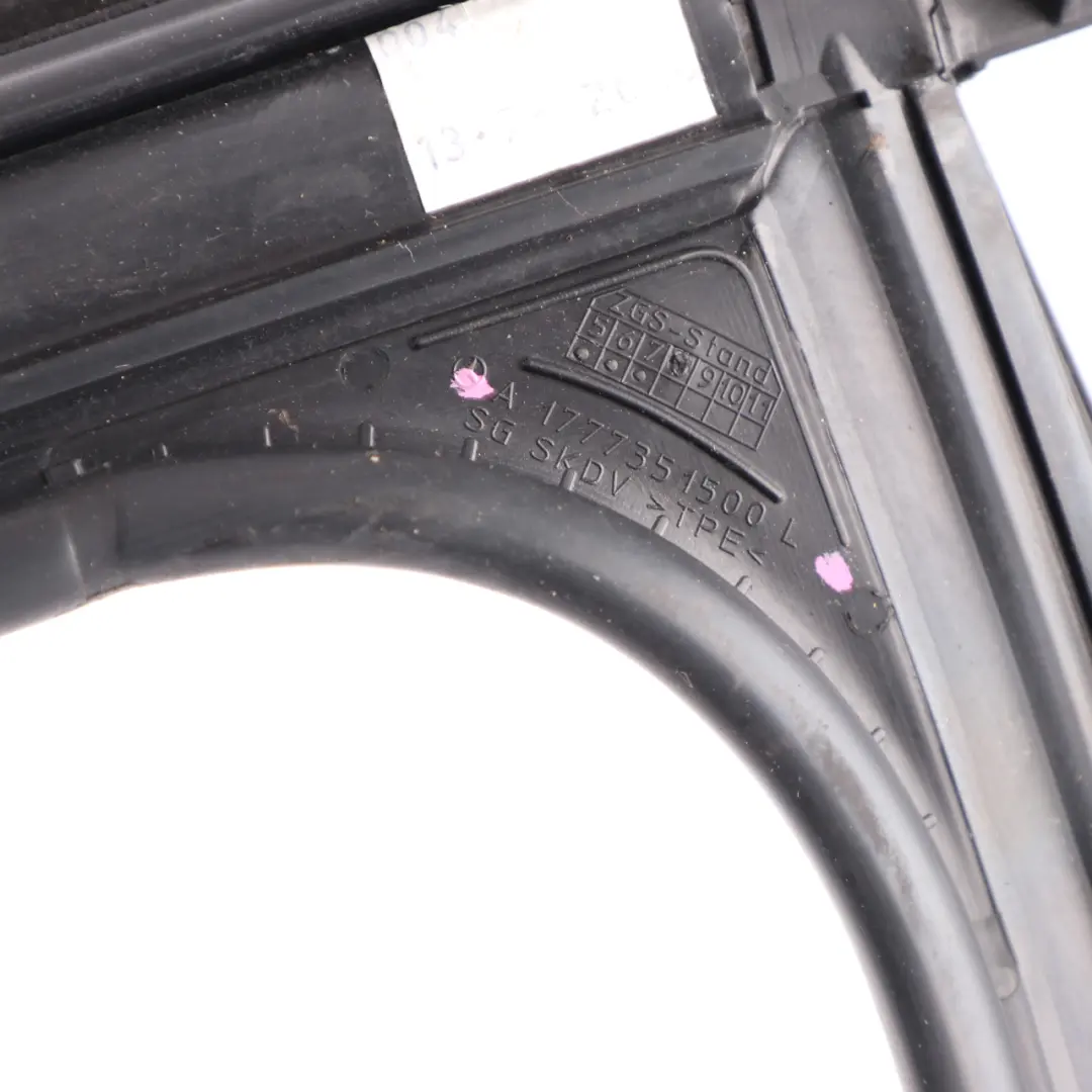 Window Seal Door Rear Left N/S Sealing Gasket Frame to Mercedes W177 with Part number A1777351500 Mercedes W177 Window Seal Door Rear Left N/S Sealing Gasket Frame - SKU A1777351500 - Part number A1777351500