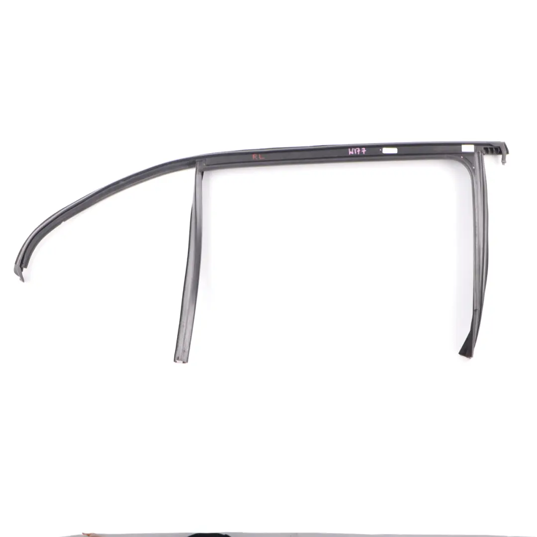 Fensterdichtung Tür hinten links Dichtung Rahmen für Mercedes W177 mit Teilenummer A1777351500 Mercedes W177 Fensterdichtung Tür hinten links Dichtung Rahmen - SKU A1777351500 - Teilenummer A1777351500