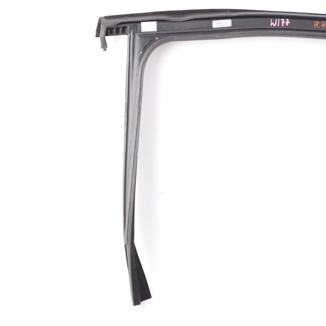 Window Seal Door Rear Right Sealing Gasket Frame to Mercedes W177 with Part number A1777351600 Mercedes W177 Window Seal Door Rear Right Sealing Gasket Frame - SKU A1777351600 - Part number A1777351600