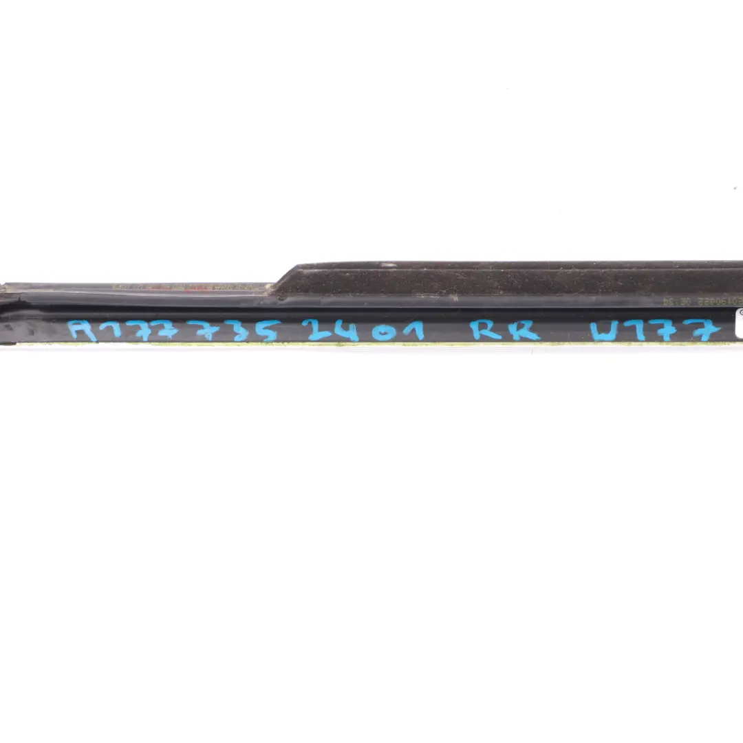Mercedes W177 Window Seal Door Rear Right O/S Sealing Strip Chrome - SKU A1777352401 - Part number A1777352401