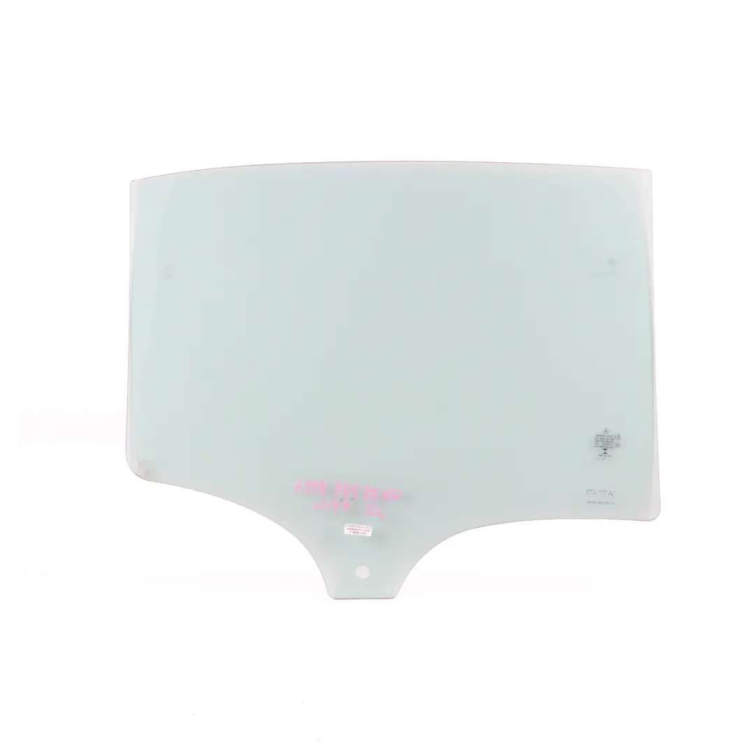 Window Glass Door Rear Left N/S Glazing AS2 to Mercedes W177 with Part number A1777352900 Mercedes W177 Window Glass Door Rear Left N/S Glazing AS2 - SKU A1777352900 - Part number A1777352900