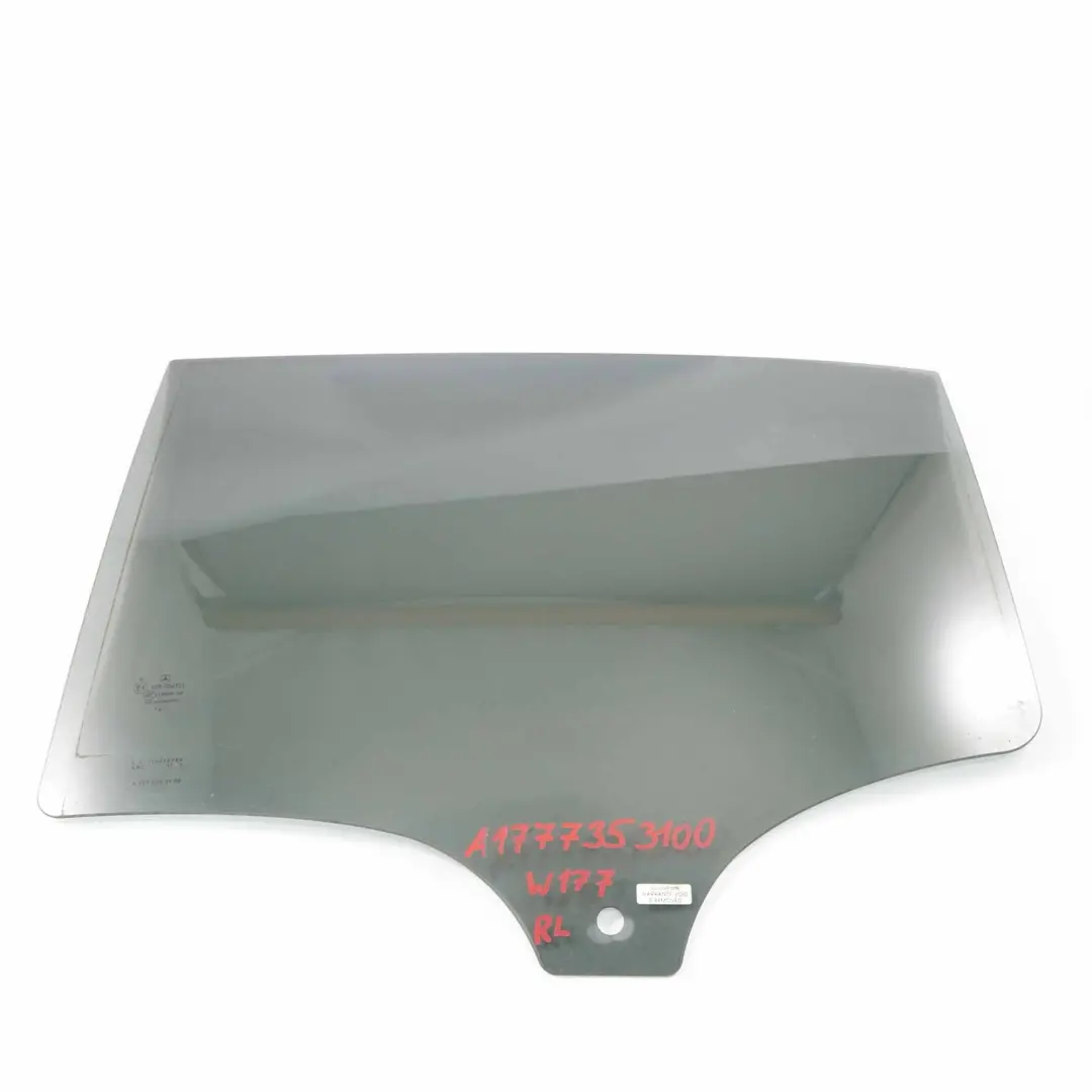 Arriere Gauche Vert Verre Vitre AS3 pour Mercedes W177 à propos du numéro de pièce A1777353100 Mercedes W177 Arriere Gauche Vert Verre Vitre AS3 - SKU A1777353100 - Numéro de pièce A1777353100