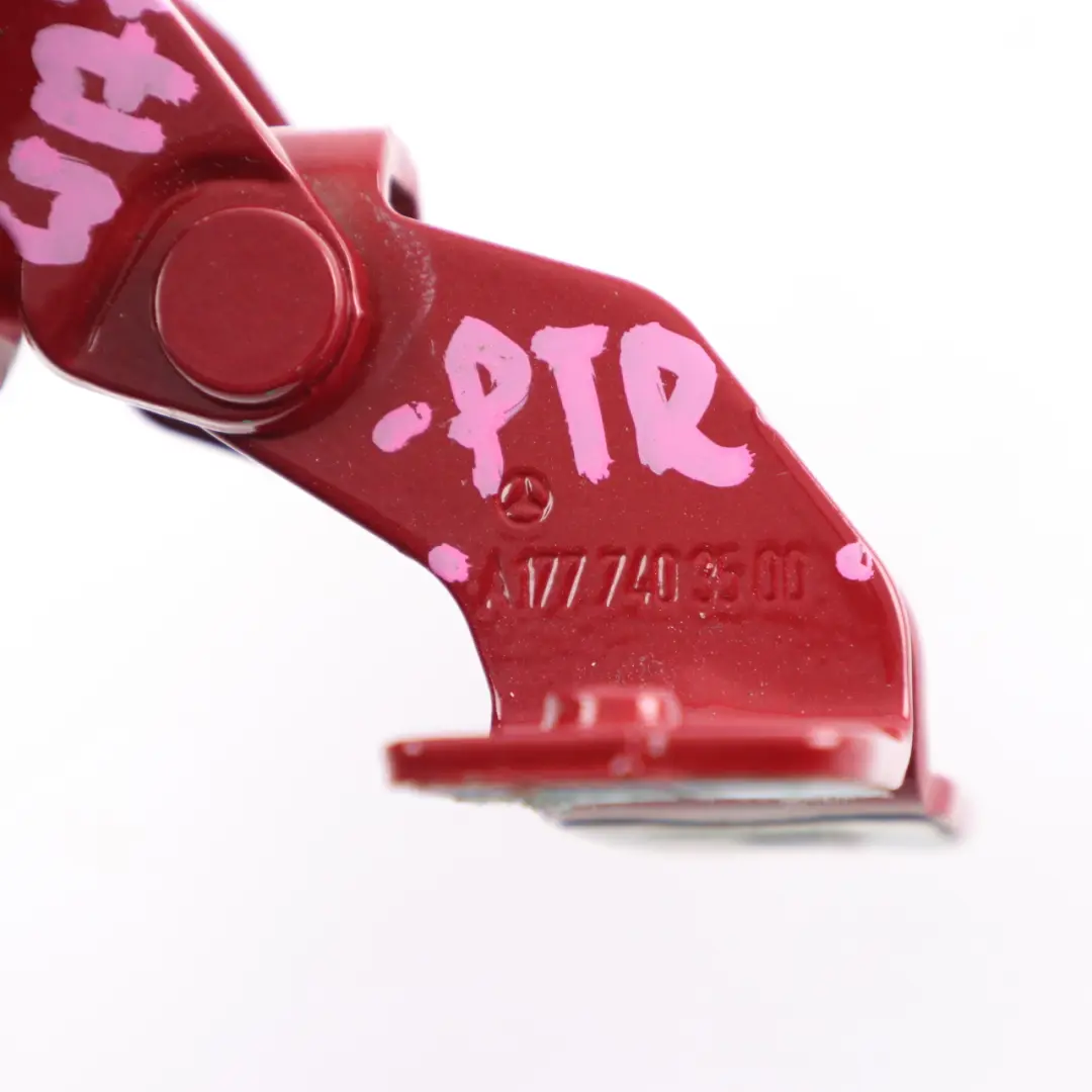 Mercedes W177 Hatchback Trunk Tailgate Hinge Left N/S Patagonia Red - 993 - SKU A1777403500-PTR - Part number A1777403500