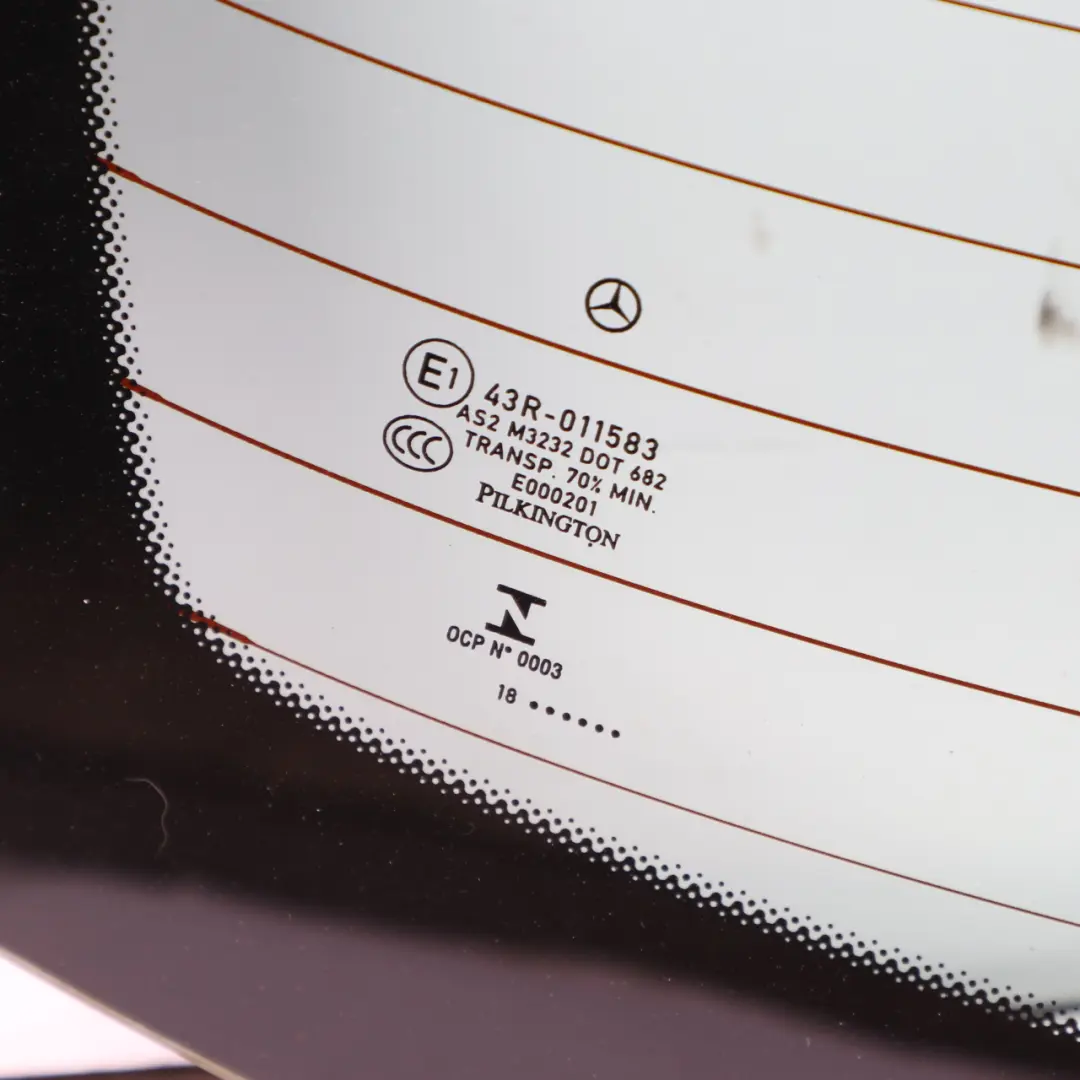 Mercedes W177 Szyba Tył Tylna AS2 - SKU A1777404000 - Numer Części A1777404000