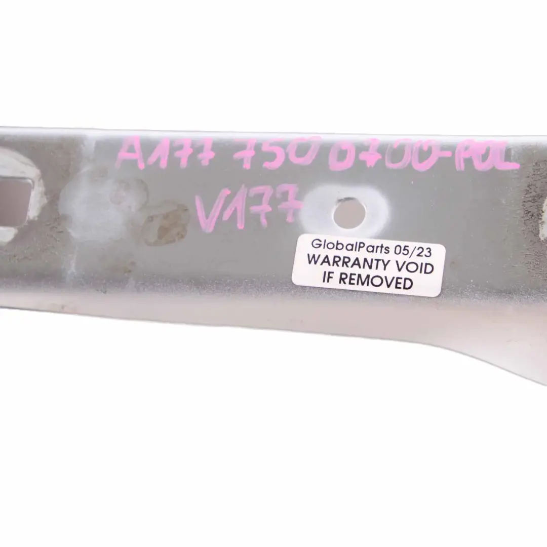 Mercedes W177 Saloon Trunk Tailgate Hinge Left N/S Polar White 149 - SKU A1777500700-POL - Part number A1777500700
