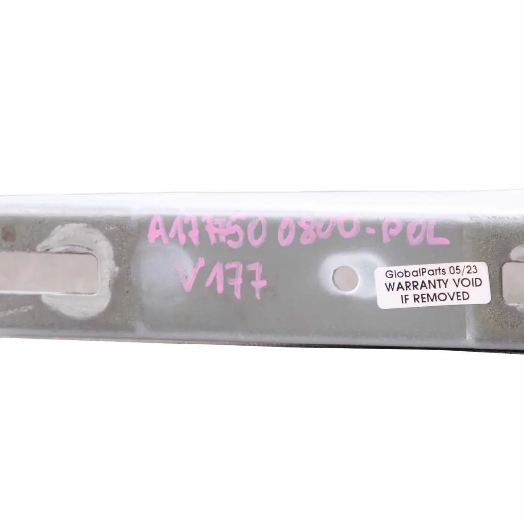 Trunk Tailgate Hinge Right O/S Polar White 149 to Mercedes W177 Saloon with Part number A1777500800 Mercedes W177 Saloon Trunk Tailgate Hinge Right O/S Polar White 149 - SKU A1777500800-POL - Part number A1777500800