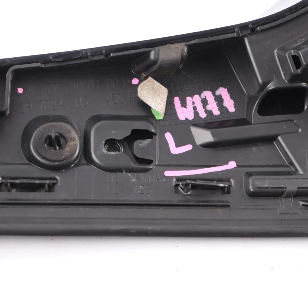 Mercedes W177 Kofferraum Hinten Links Verkleidungsplatte Abdeckung - SKU A1777900100 - Teilenummer A1777900100