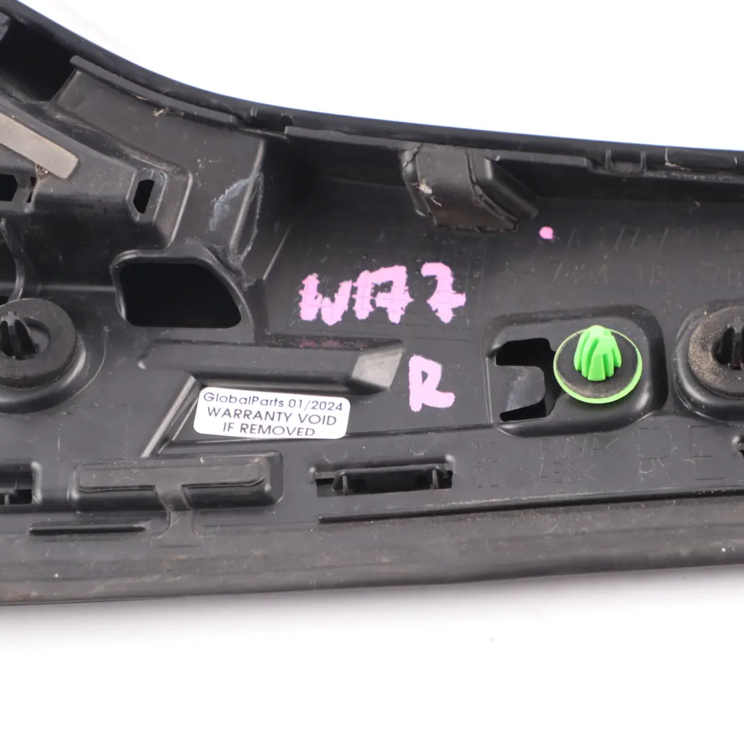 Mercedes W177 Coffre de hayon arrière droit Cache panneau garniture - SKU A1777900200 - Numéro de pièce A1777900200