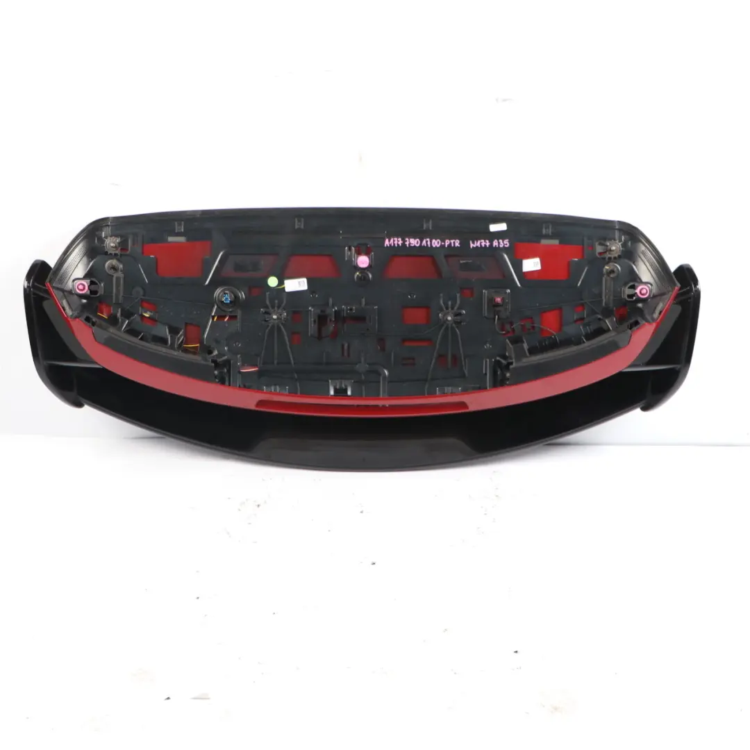 Mercedes W177 AMG Boot Tailgate Trunk Lid Rear Spoiler Panel Patagonia Red - 993 - SKU A1777901700-PTR - Part number A1777901700