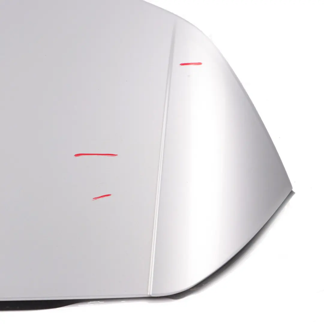 Mercedes W177 Trunk Tailgate Rear Spoiler Panel Iridium Silver 775 A1777900300 - SKU A1777902600-IRS - Part number A1777902600