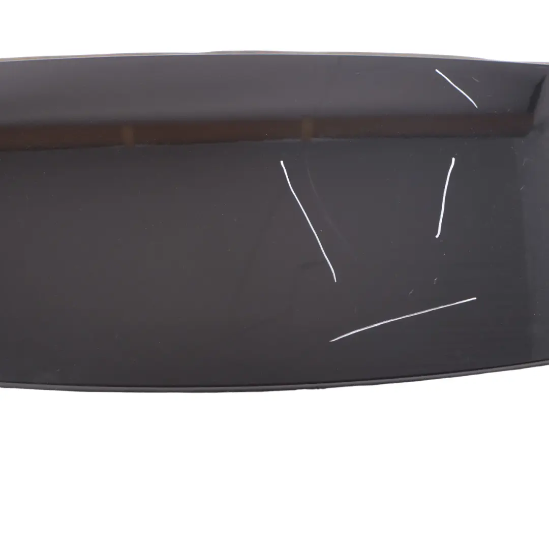 Trunk Tailgate Rear Spoiler Panel Kosmos Black Metallic - 191 to Mercedes W177 with Part number A1777902600 Mercedes W177 Trunk Tailgate Rear Spoiler Panel Kosmos Black Metallic - 191 - SKU A1777902600-KB - Part number A1777902600