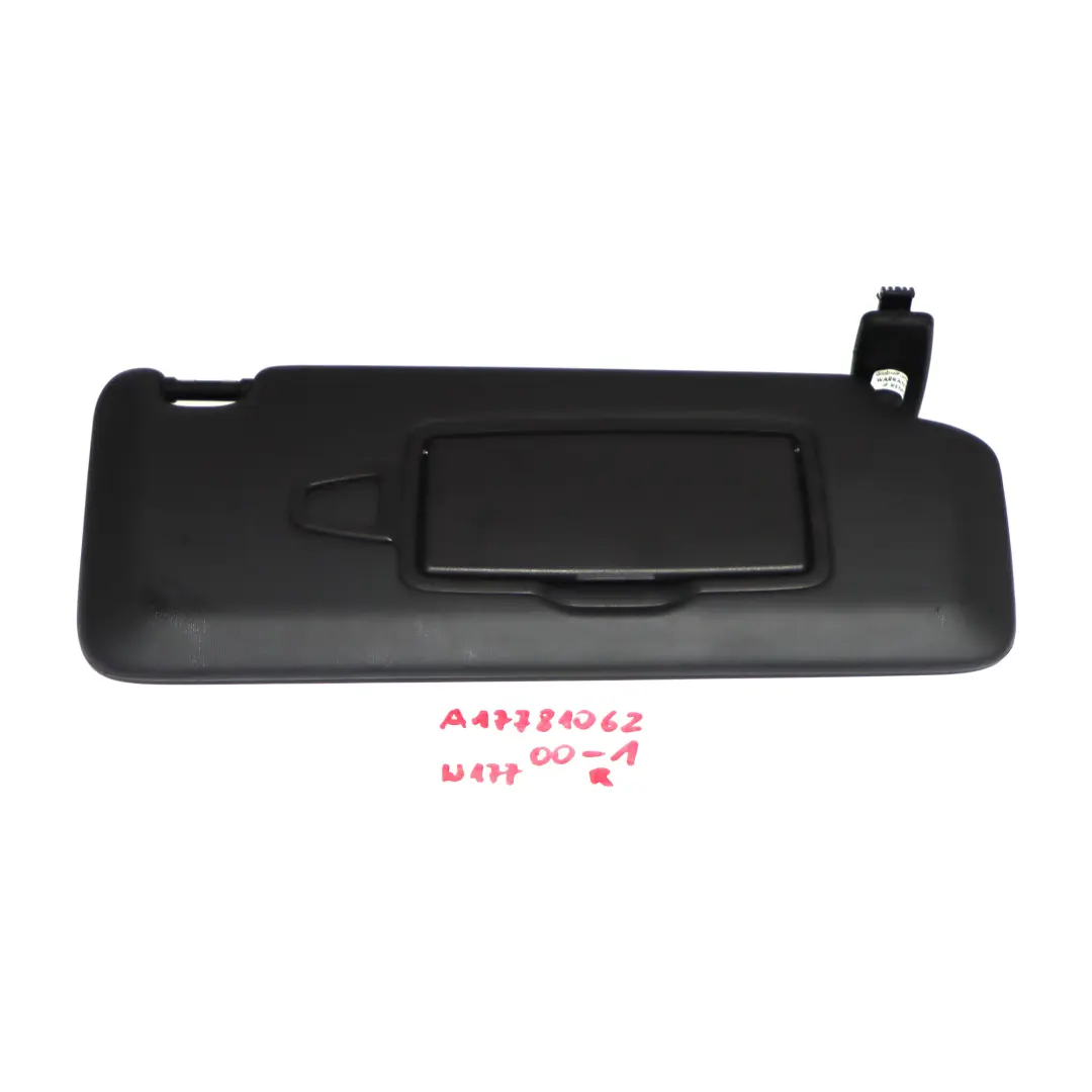  Parasol Mercedes W177 W247 Espejo Panel Parasol Derecho Negro - SKU A1778106200-1 - Número de pieza A1778106200
