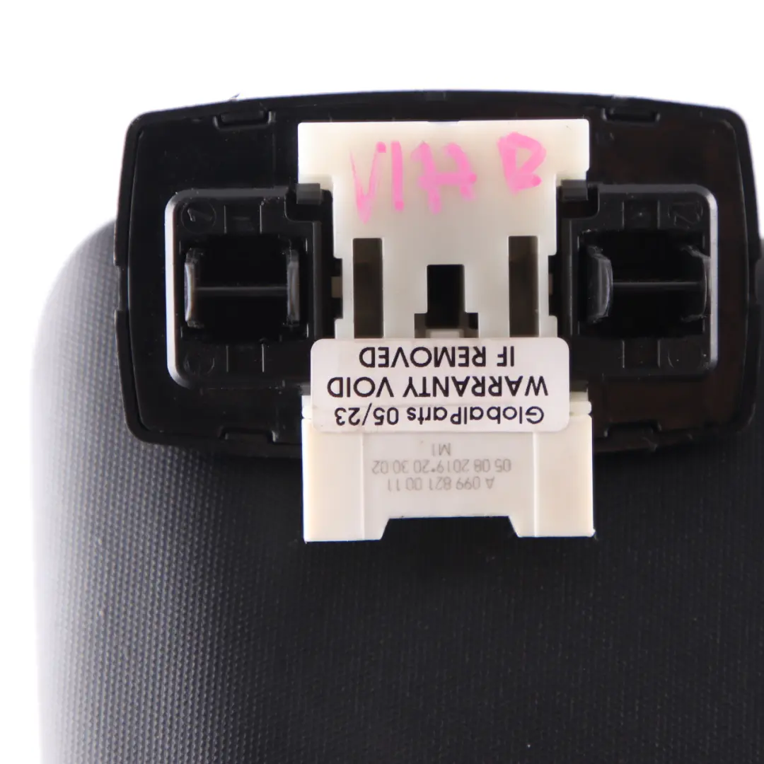 Mercedes W177 W247 Daszek Osłona Przeciwsłoneczna Prawa Czarna - SKU A1778106200 - Numer Części A1778106200