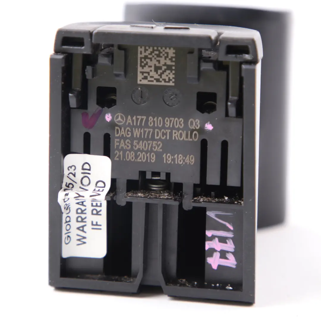 Mercedes W177 Consola Central Portavasos Divisor Empujador Bebidas Embellecedor - SKU A1778109703 - Número de pieza A1778109703