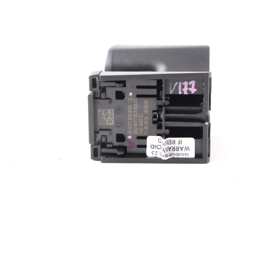 Mercedes W177 console centrale porte gobelet séparateur poussoir boisson - SKU A1778109703 - Numéro de pièce A1778109703