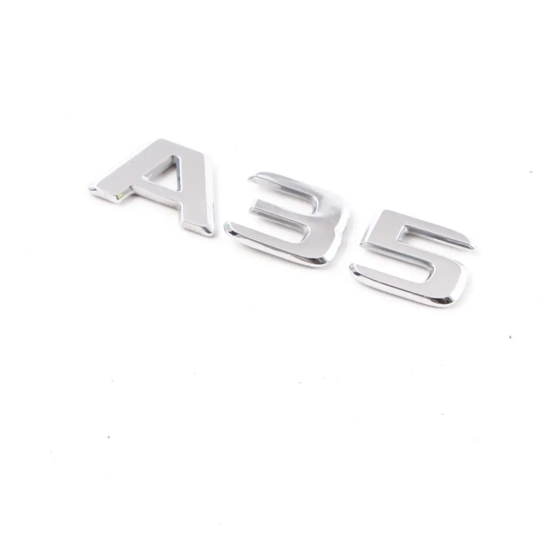 Mercedes W177 A35 AMG Emblema Boot Trunk Lid Logo Badge Chrom A35 - SKU A1778175300 - Número de pieza A1778175300