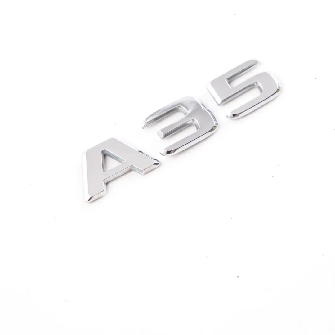 Emblem Boot Trunk Lid Logo Badge Chrom A35 to Mercedes W177 A35 AMG with Part number A1778175300 Mercedes W177 A35 AMG Emblem Boot Trunk Lid Logo Badge Chrom A35 - SKU A1778175300 - Part number A1778175300