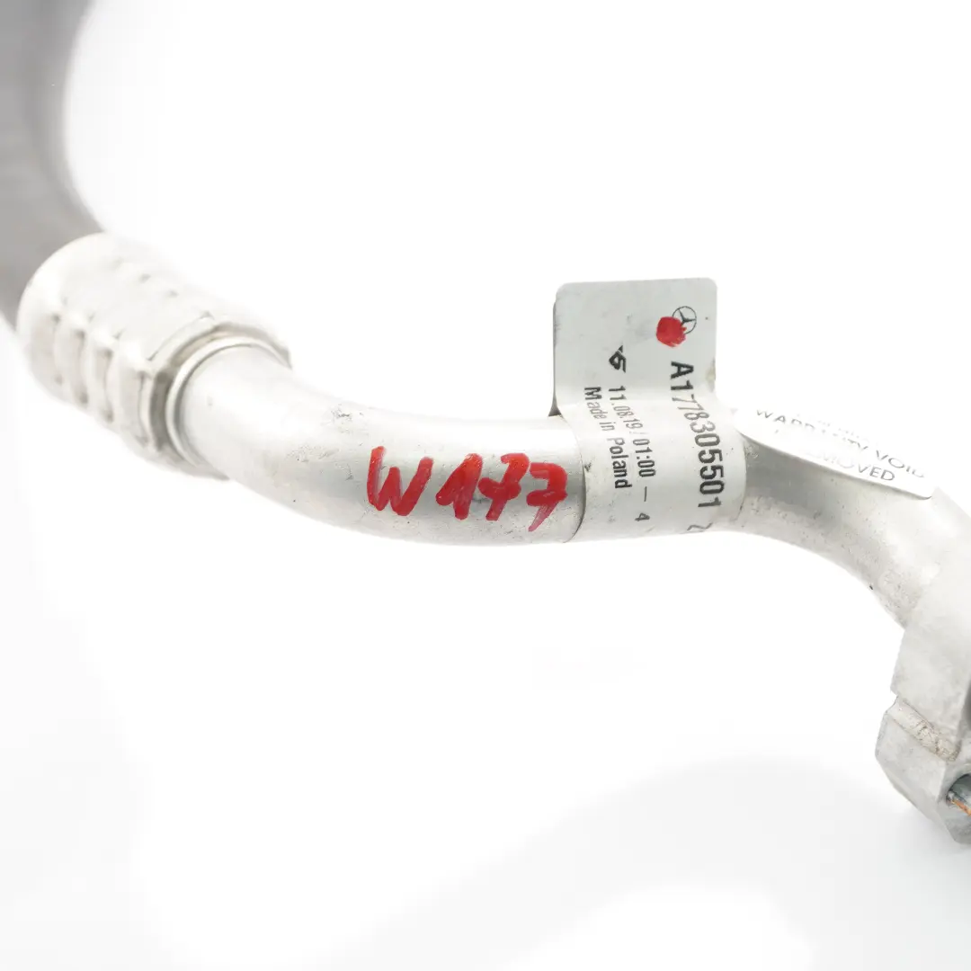 Klimaanlage Kältemittelrohr Leitung Schlauch A/C für Mercedes W177 mit Teilenummer A1778305501 Mercedes W177 Klimaanlage Kältemittelrohr Leitung Schlauch A/C - SKU A1778305501 - Teilenummer A1778305501