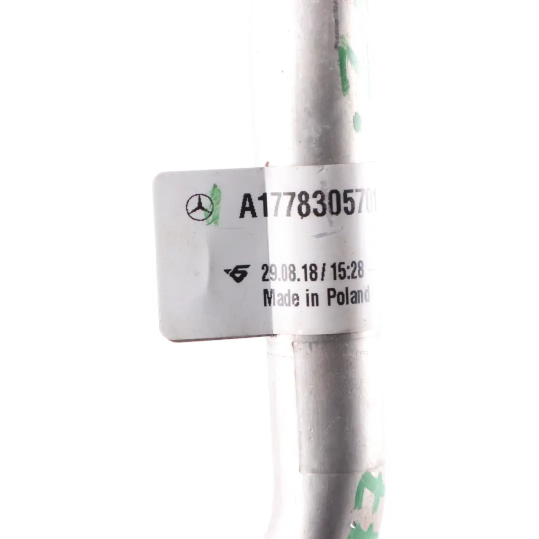 Hose Mercedes W177 Air Conditioning Refrigerant Compressor A/C Pipe to with Part number A1778305701 Hose Mercedes W177 Air Conditioning Refrigerant Compressor A/C Pipe - SKU A1778305701 - Part number A1778305701