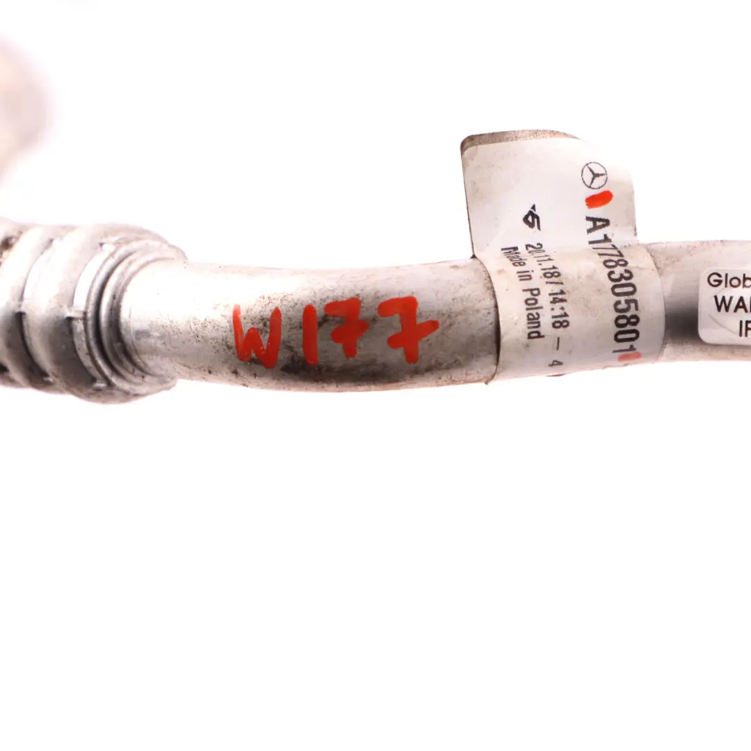 Tubo Aire Acondicionado Refrigerant Line Hose A/C para Mercedes W177 W247 con número de pieza A1778305801 Mercedes W177 W247 Tubo Aire Acondicionado Refrigerant Line Hose A/C - SKU A1778305801 - Número de pieza A1778305801