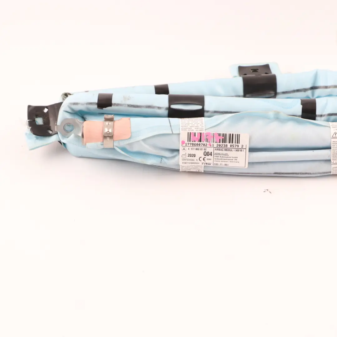Coussin Gonflable Rideau Toit Gonflable Latéral Gauche pour Mercedes W177 à propos du numéro de pièce A1778600702 Mercedes W177 Coussin Gonflable Rideau Toit Gonflable Latéral Gauche - SKU A1778600702 - Numéro de pièce A1778600702