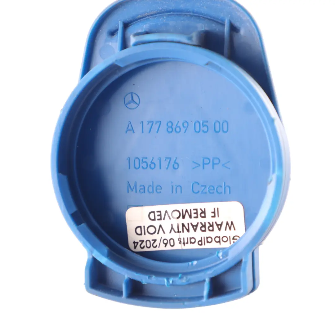 Korek Zbiornika Spryskiwaczy do Mercedes C118 W177 W247 o numerze A1778690500 Mercedes C118 W177 W247 Korek Zbiornika Spryskiwaczy - SKU A1778690500 - Numer Części A1778690500