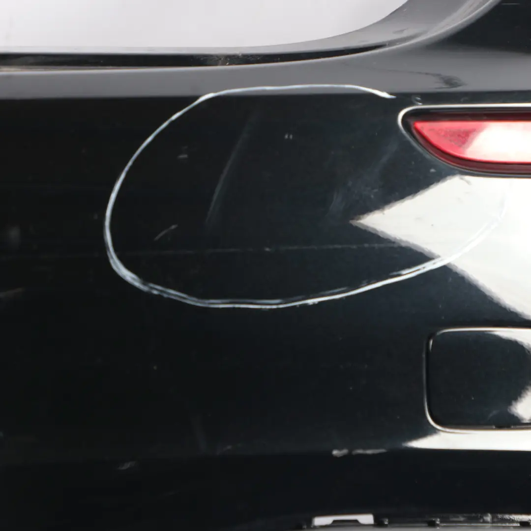 Bumper Rear Trim Panel Covering Kosmos Cosmic Black Metallic - 191 to Mercedes W177 with Part number A1778800500 Mercedes W177 Bumper Rear Trim Panel Covering Kosmos Cosmic Black Metallic - 191 - SKU A1778800500-KB - Part number A1778800500