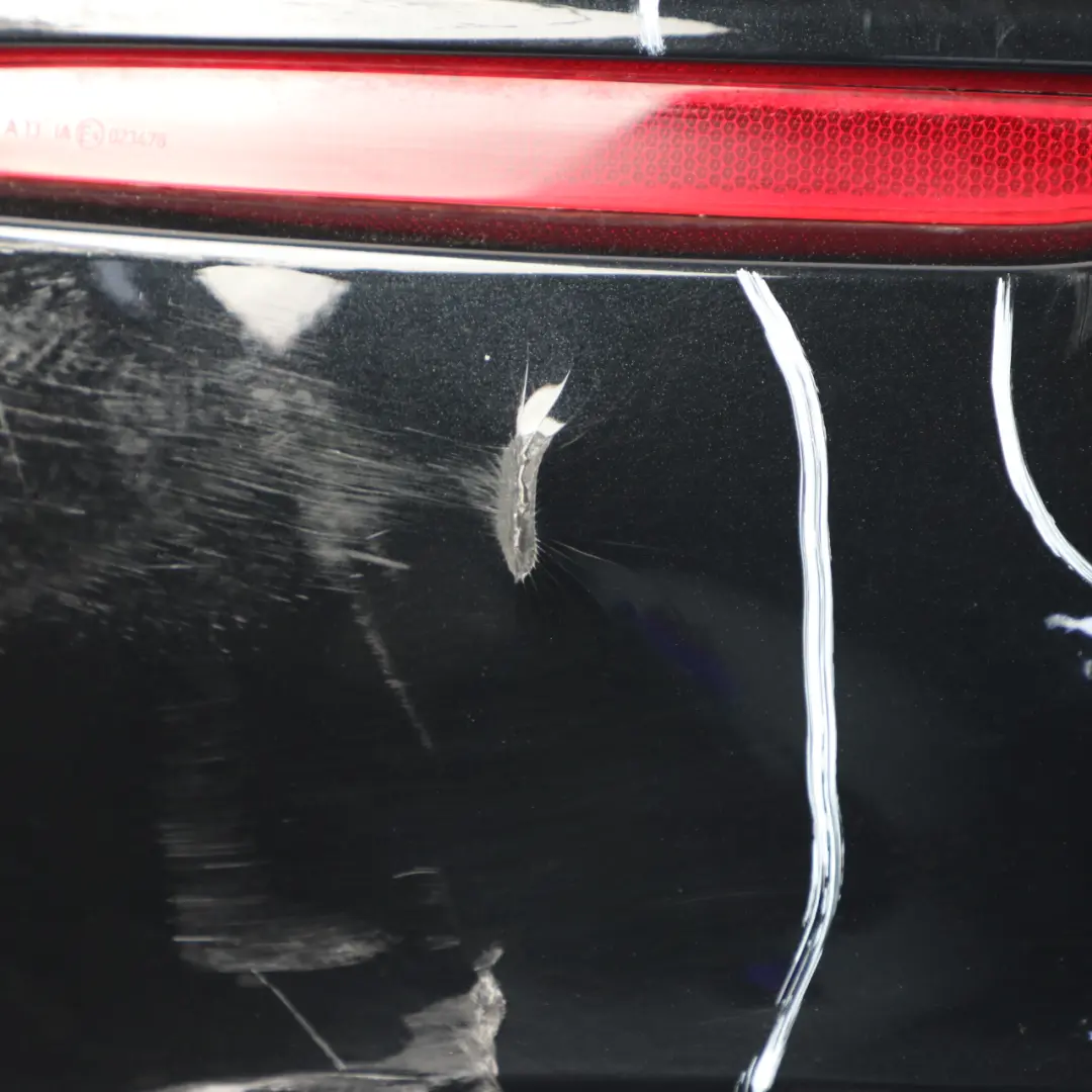 Mercedes W177 Bumper Rear Trim Panel Covering Kosmos Cosmic Black Metallic - 191 - SKU A1778800500-KB - Part number A1778800500