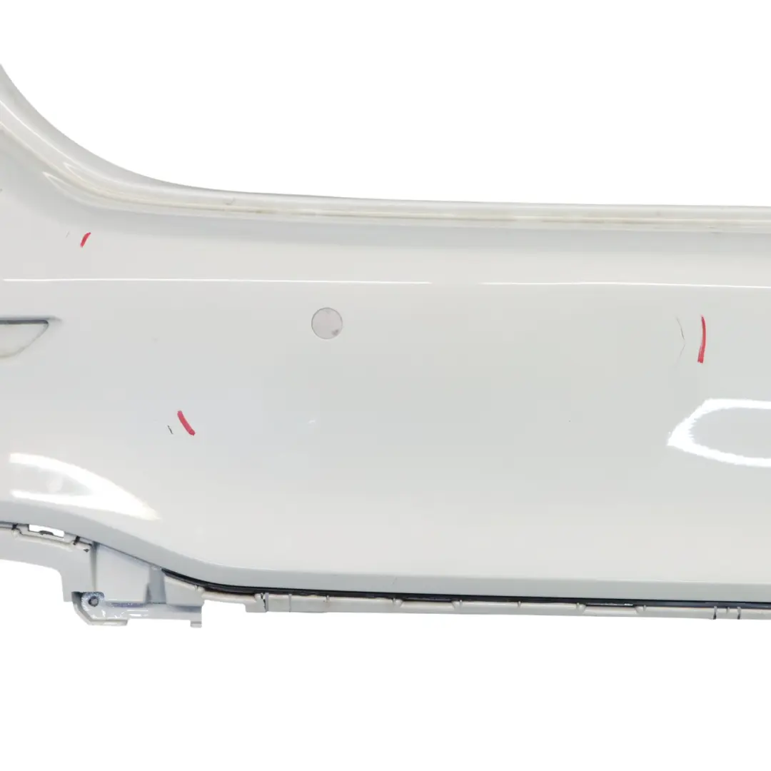 Bumper Rear AMG Trim Panel Covering Digital White Metallic - 144 to Mercedes V177 with Part number A1778801104 Mercedes V177 Bumper Rear AMG Trim Panel Covering Digital White Metallic - 144 - SKU A1778801104-DWH - Part number A1778801104