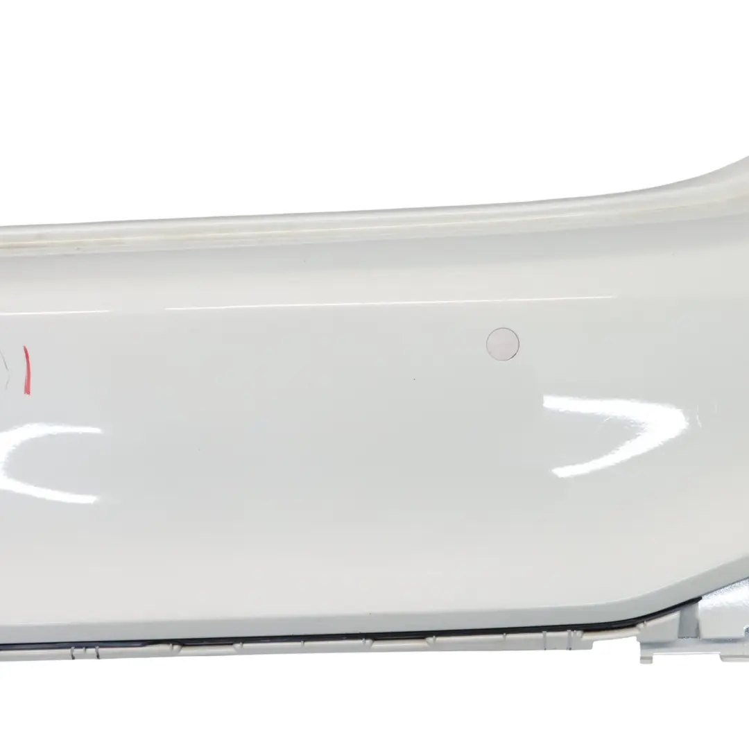 Bumper Rear AMG Trim Panel Covering Digital White Metallic - 144 to Mercedes V177 with Part number A1778801104 Mercedes V177 Bumper Rear AMG Trim Panel Covering Digital White Metallic - 144 - SKU A1778801104-DWH - Part number A1778801104