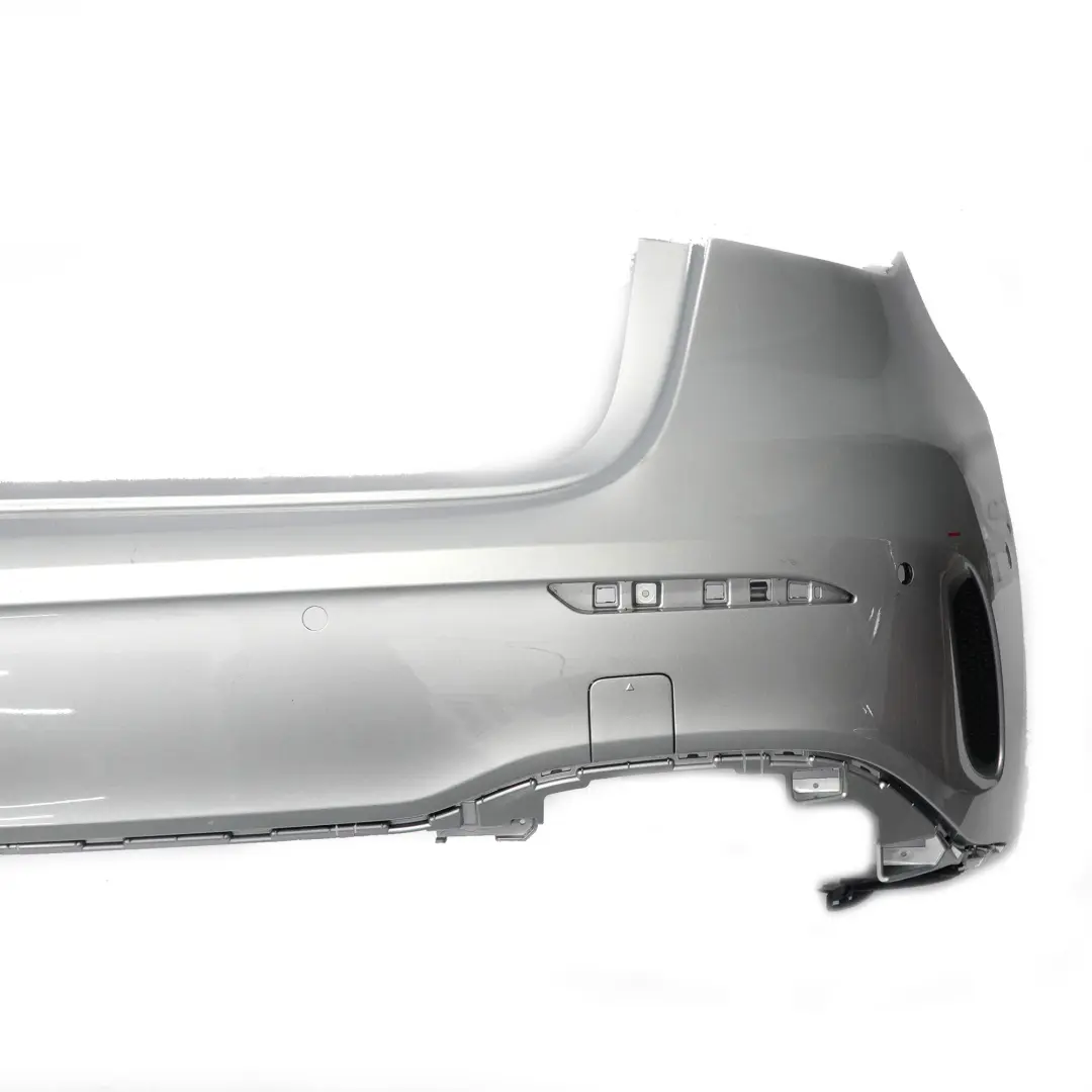 Bumper Rear AMG Trim Panel Covering Iridium Silver Metallic - 775 to Mercedes W177 with Part number A1778804801 Mercedes W177 Bumper Rear AMG Trim Panel Covering Iridium Silver Metallic - 775 - SKU A1778804801-IRS - Part number A1778804801