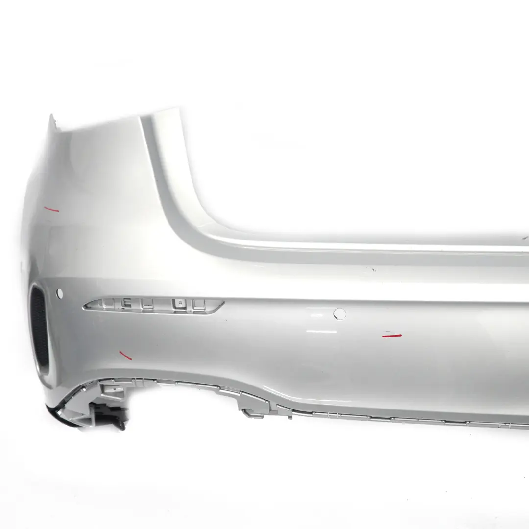 Bumper Rear AMG Trim Panel Covering Iridium Silver Metallic - 775 to Mercedes W177 with Part number A1778804801 Mercedes W177 Bumper Rear AMG Trim Panel Covering Iridium Silver Metallic - 775 - SKU A1778804801-IRS - Part number A1778804801