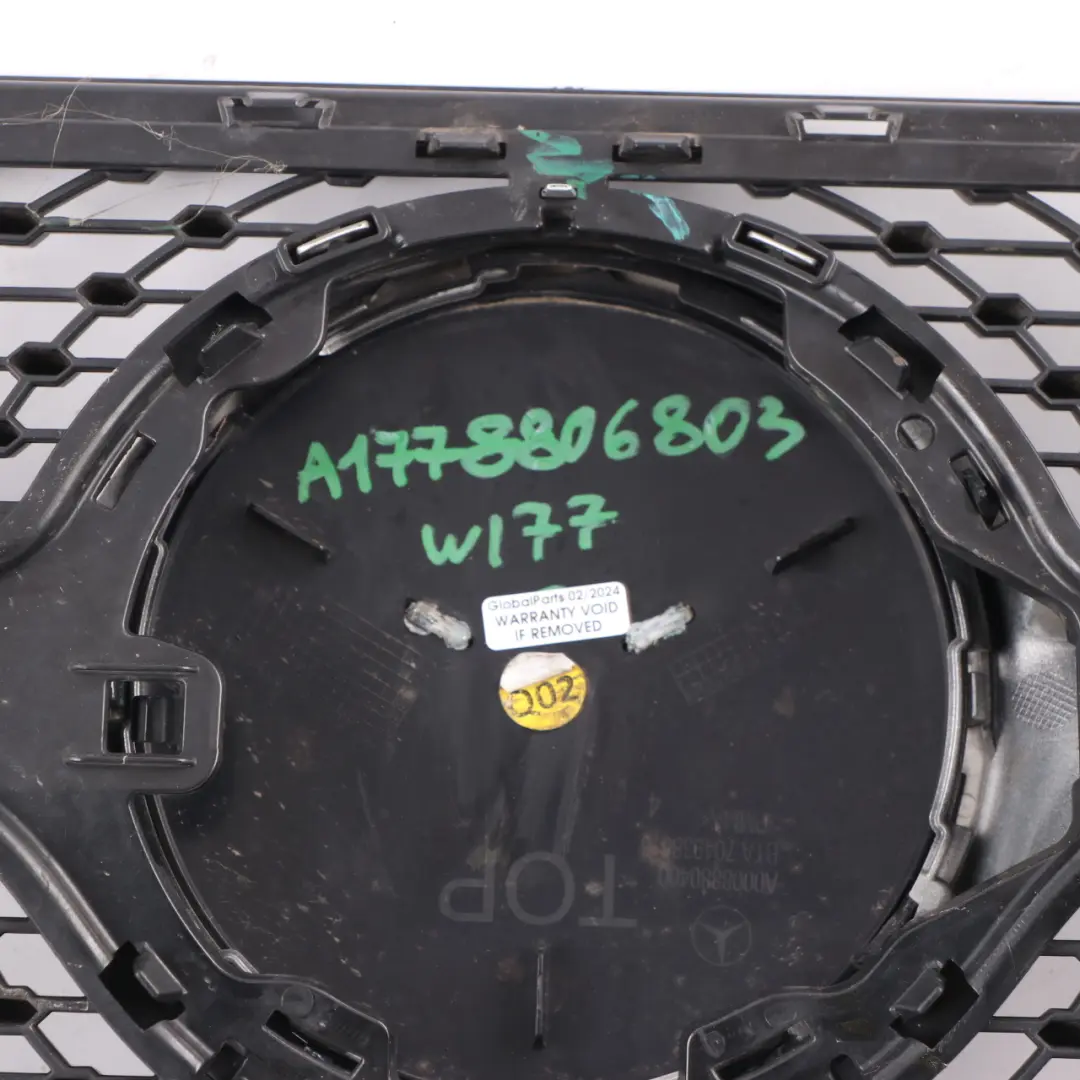 Mercedes W177 AMG Radiator Grille Front Bumper Bonnet Panel Cover - SKU A1778806803 - Part number A1778806803