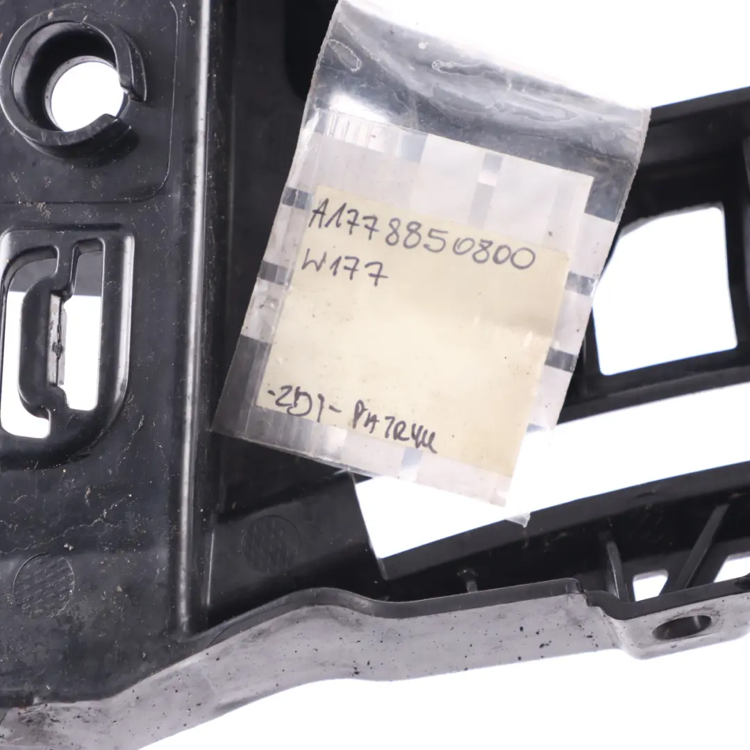 Mercedes W177 Rear Bumper Side Guide Right O/S Mount Bracket - SKU A1778850800 - Part number A1778850800