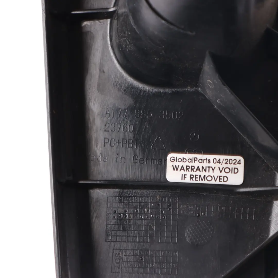 Mercedes W177 Staffa di montaggio paraurti posteriore sinistro - SKU A1778853502 - Numero di parte A1778853502