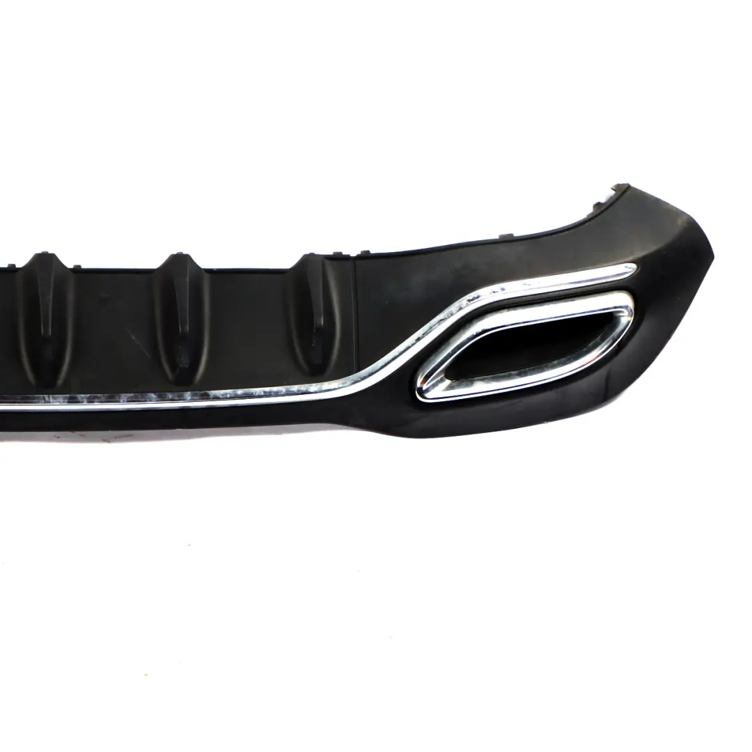 Bumper AMG Lower Diffuser Trim Panel Cover to Mercedes W177 Rear with Part number A1778853701 Mercedes W177 Rear Bumper AMG Lower Diffuser Trim Panel Cover - SKU A1778853701 - Part number A1778853701