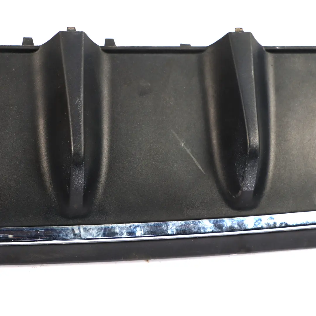 Bumper AMG Lower Diffuser Trim Panel Cover to Mercedes W177 Rear with Part number A1778853701 Mercedes W177 Rear Bumper AMG Lower Diffuser Trim Panel Cover - SKU A1778853701 - Part number A1778853701