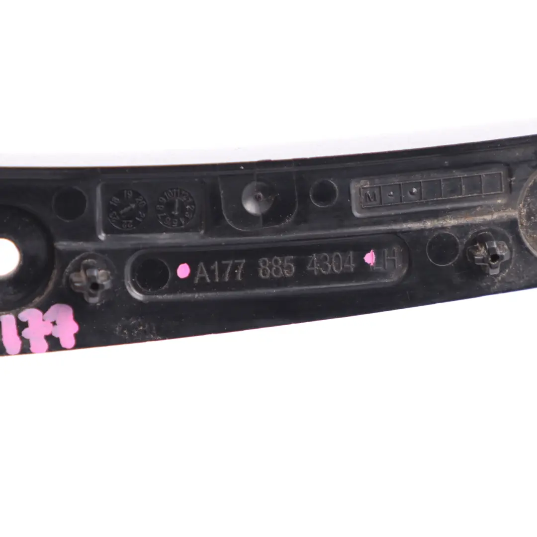 Bumper Trim Right O/S Side Cover Black A1778854 to Mercedes W177 Saloon AMG Rear with Part number A1778854304 Mercedes W177 Saloon AMG Rear Bumper Trim Right O/S Side Cover Black A1778854 - SKU A1778854304 - Part number A1778854304