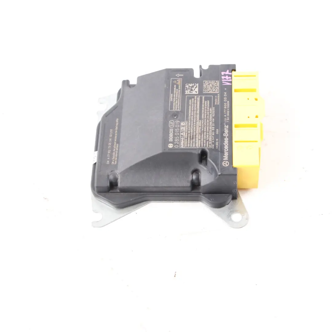 Module Airbag SRS Unité de Contrôle ECU pour Mercedes V177 à propos du numéro de pièce A1779000304 Mercedes V177 Module Airbag SRS Unité de Contrôle ECU - SKU A1779000304 - Numéro de pièce A1779000304